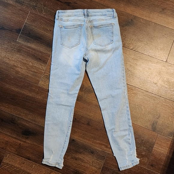 Light Blue Women's Jeans - Picture 2 of 7